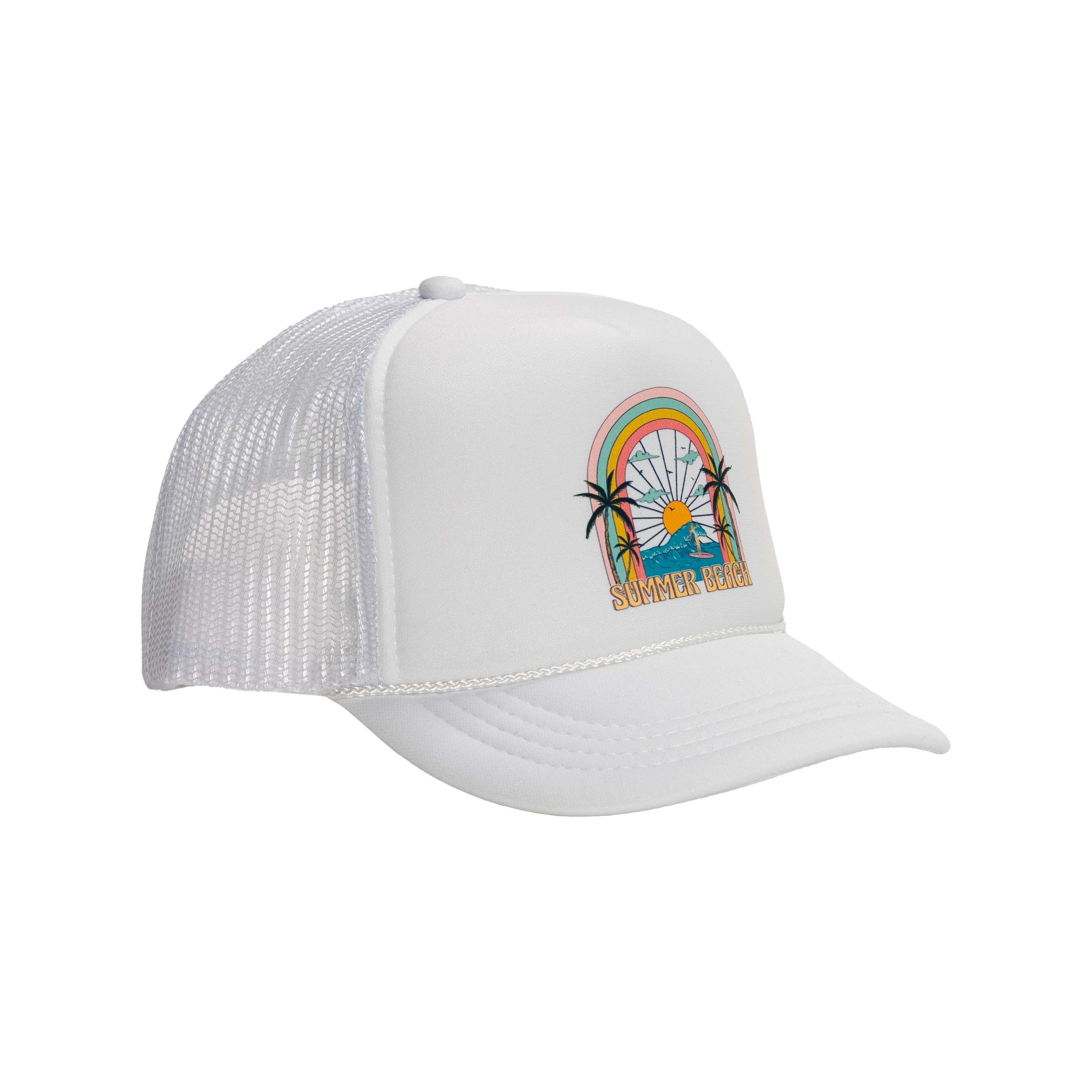 Summer Beach Kids Trucker Hats