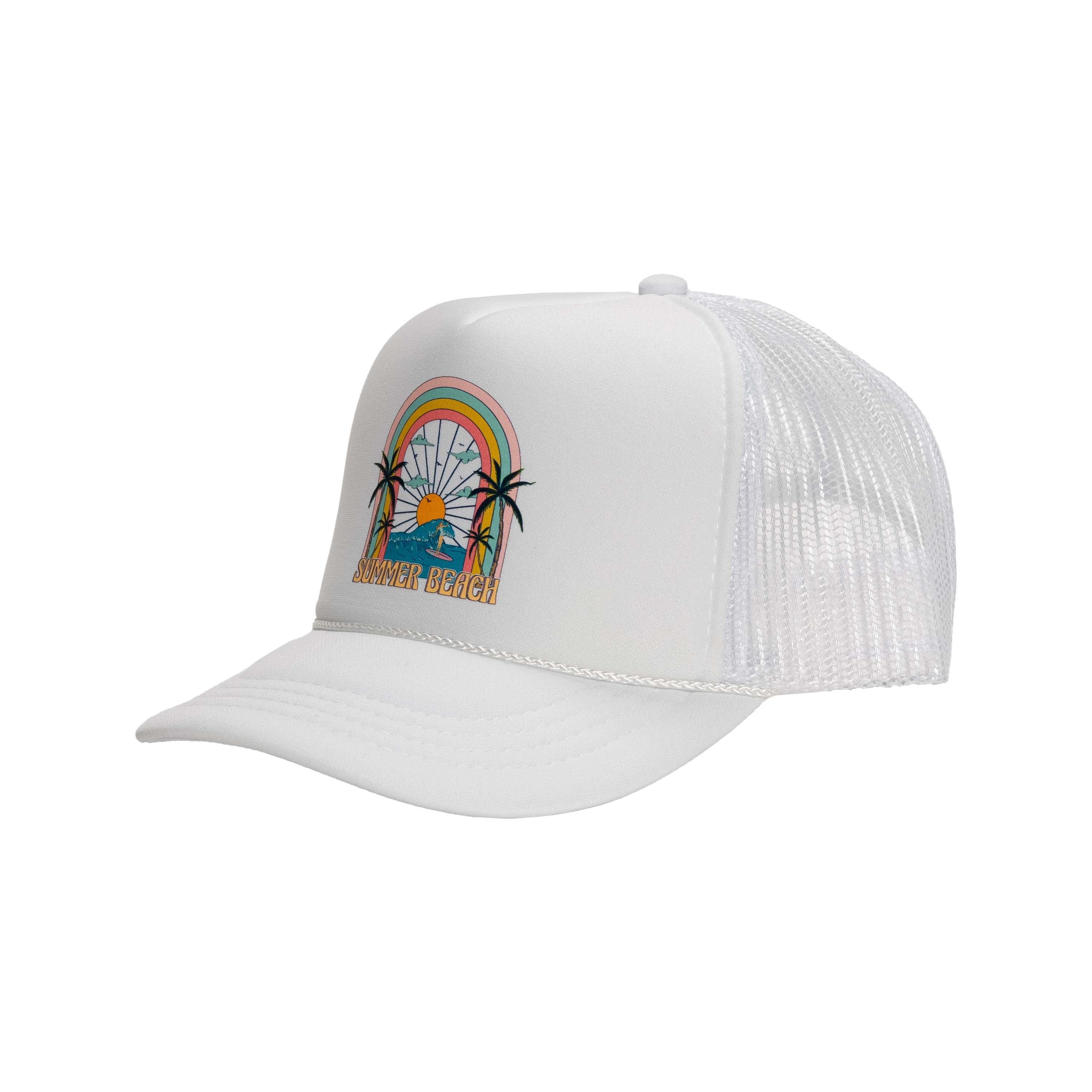 Summer Beach Kids Trucker Hats