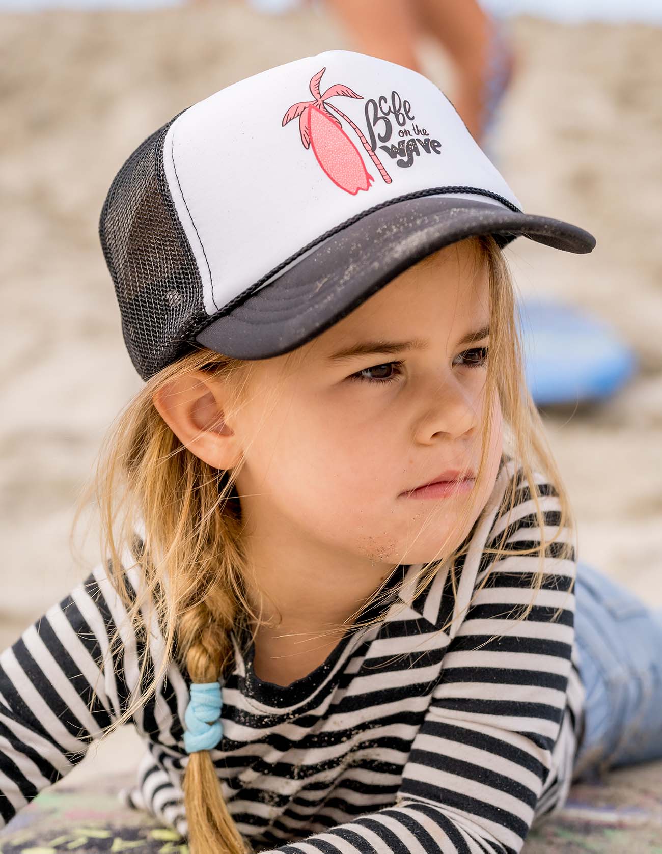 Babe on The Wave Kids Trucker Hats