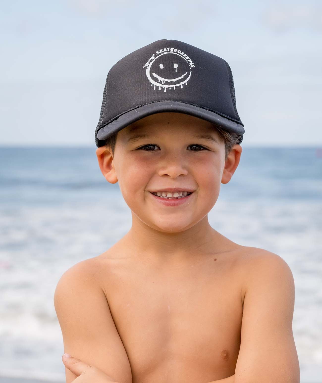Happy Skater Kids Trucker Hats